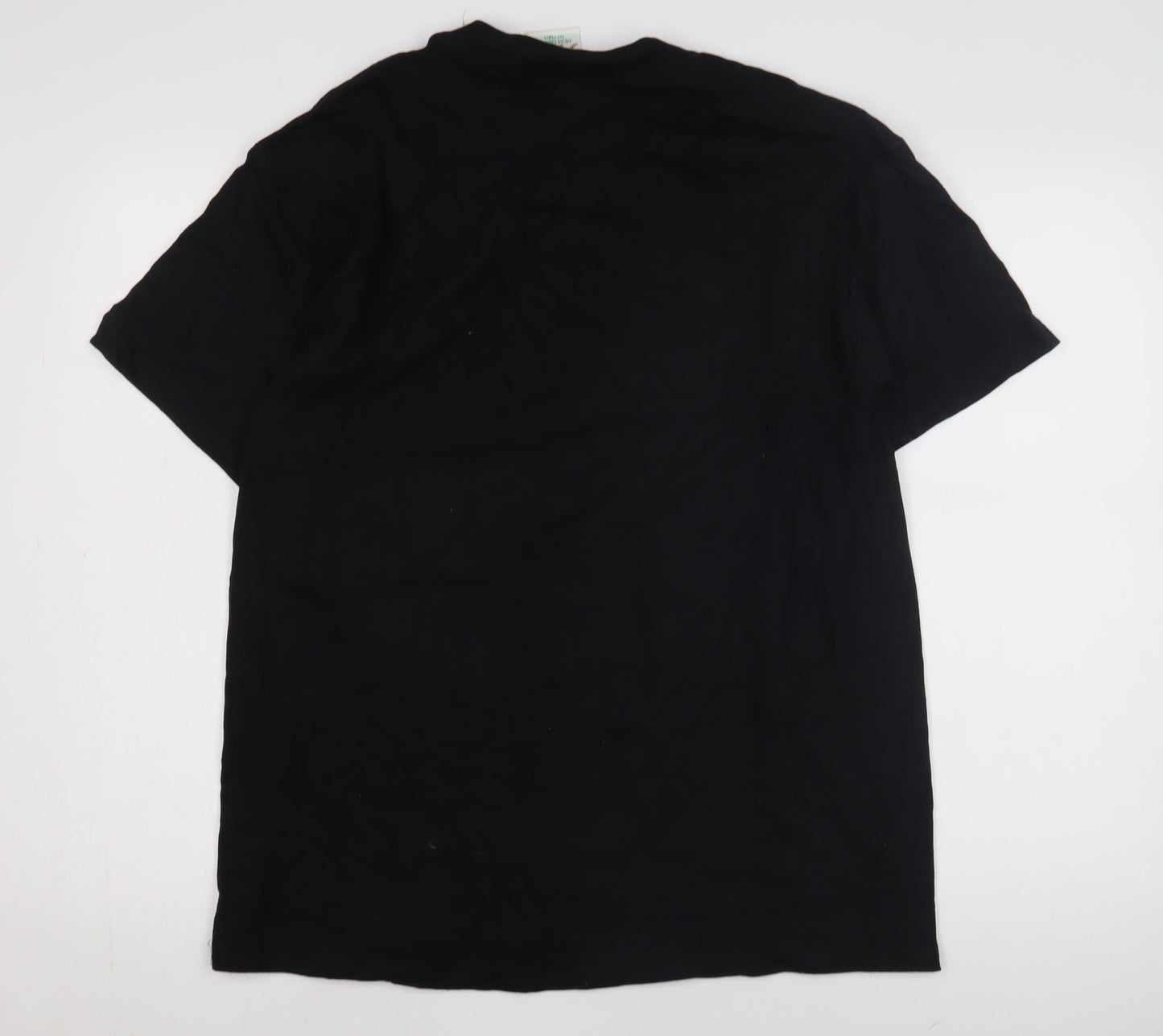 MGM Grand Black Cotton T-Shirt, Unisex Adults, Size L