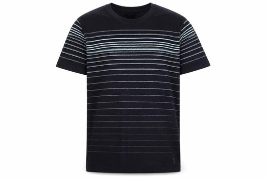 Jasper Conran Men's Black Striped T-Shirt L