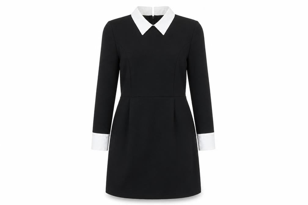 FUTURA Women's Black Collared Dress Size 10