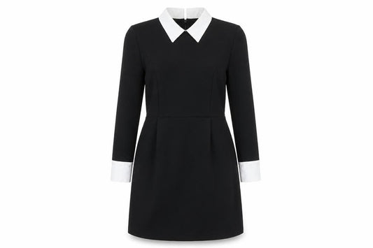 FUTURA Women's Black Collared Dress Size 10