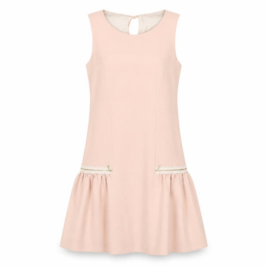 River Island Women's Pink Sleeveless Shift Dress Size 8