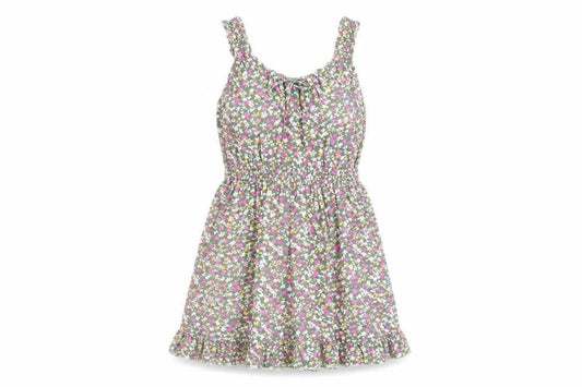 Miss Good Women's Floral A-Line Dress Multicoloured XL