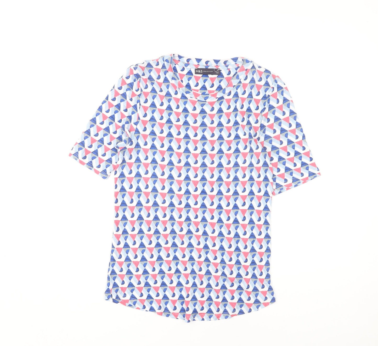 Marks and Spencer Women's Geometric T-Shirt Size 10