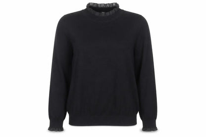 Next Women's Black Pullover Jumper, Size M, High Neck