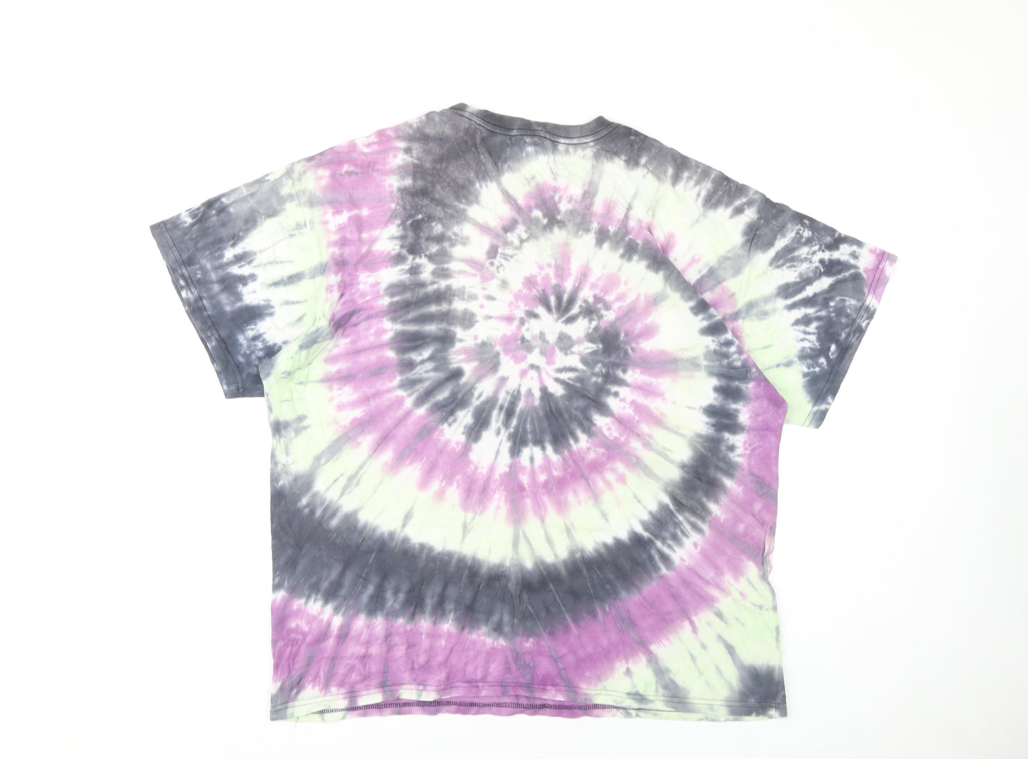 Ghanda Men’s Multicoloured Tie-Dye T-Shirt S