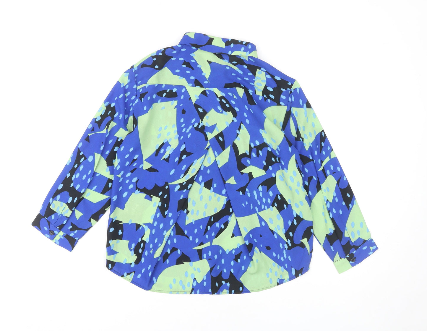 Monki Women's Geometric Button-Up Shirt XS