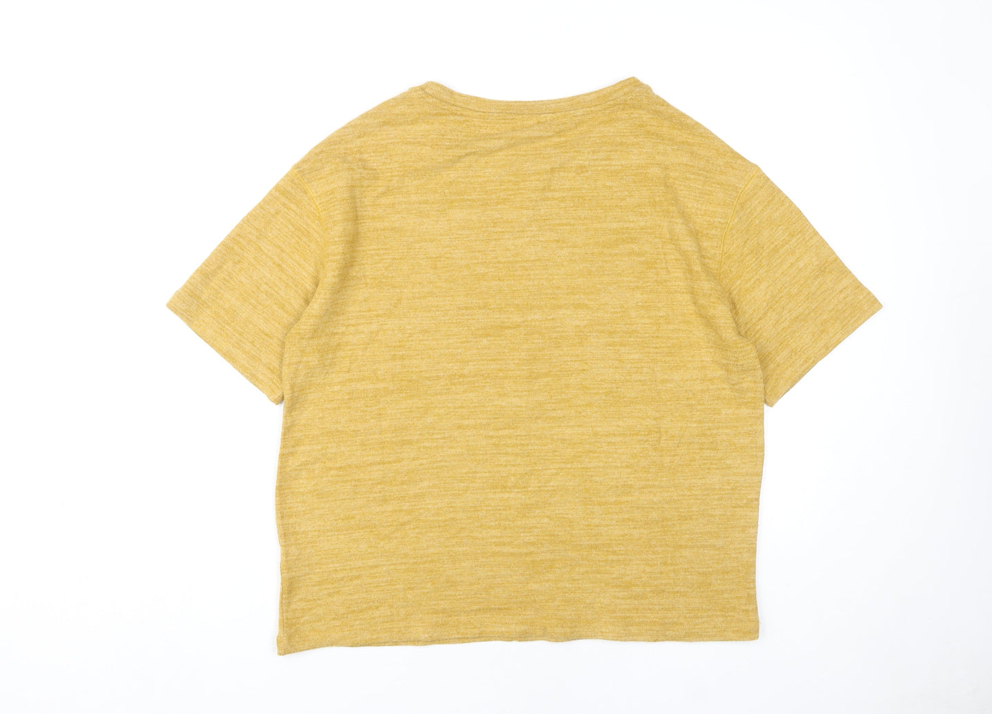 Marks and Spencer Women's Yellow T-Shirt Size 12