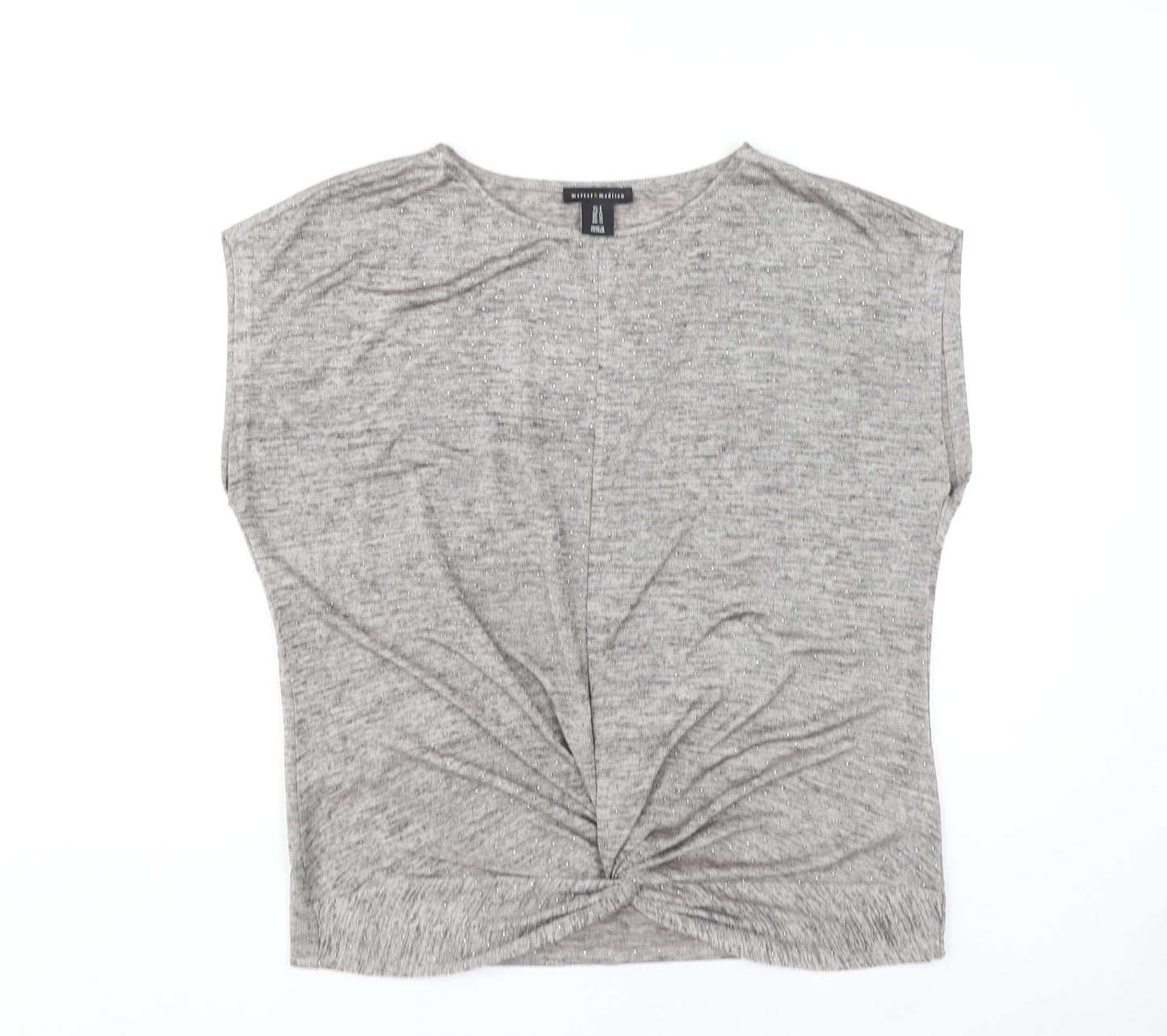 Mercer & Madison Women's Grey Sleeveless Top UK 12