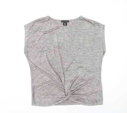 Mercer & Madison Women's Grey Sleeveless Top UK 12