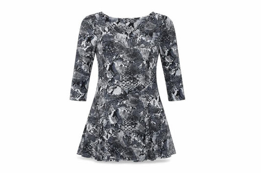 Marks & Spencer Women's Black Animal Print Dress