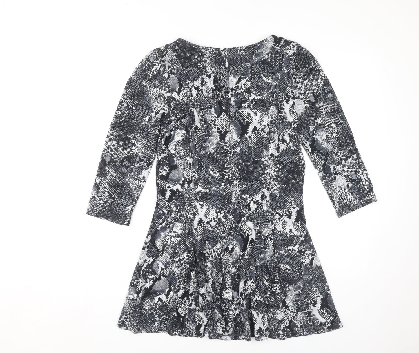 Marks and Spencer Women's Black Animal Print Dress