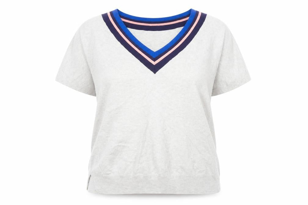 Hush Women's Multicoloured V-Neck Pullover XL Jumper