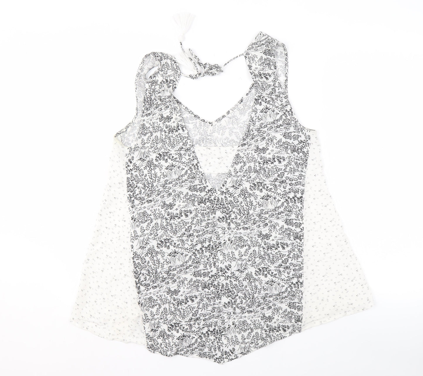Fat Face Women's Multicoloured Floral Tank Top Size 10