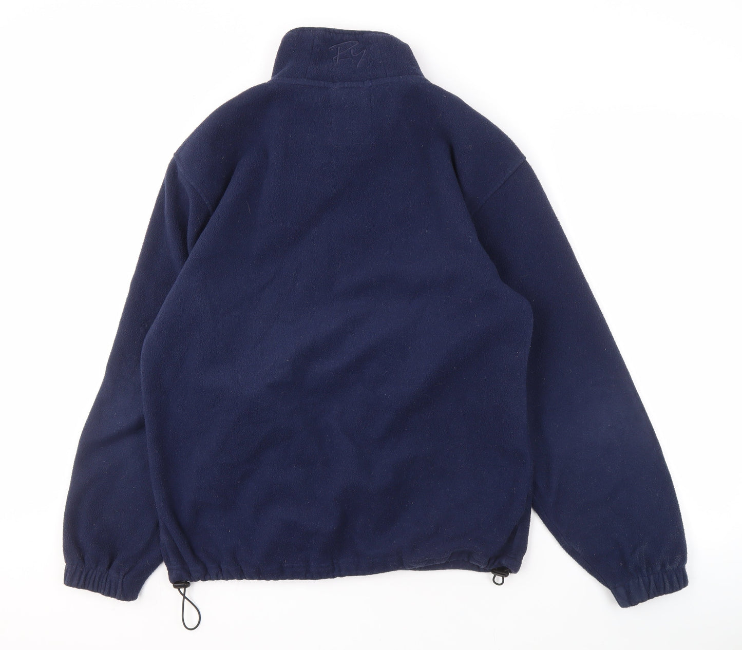 Rydale Men's Blue Fleece Jacket S Full Zip Casual