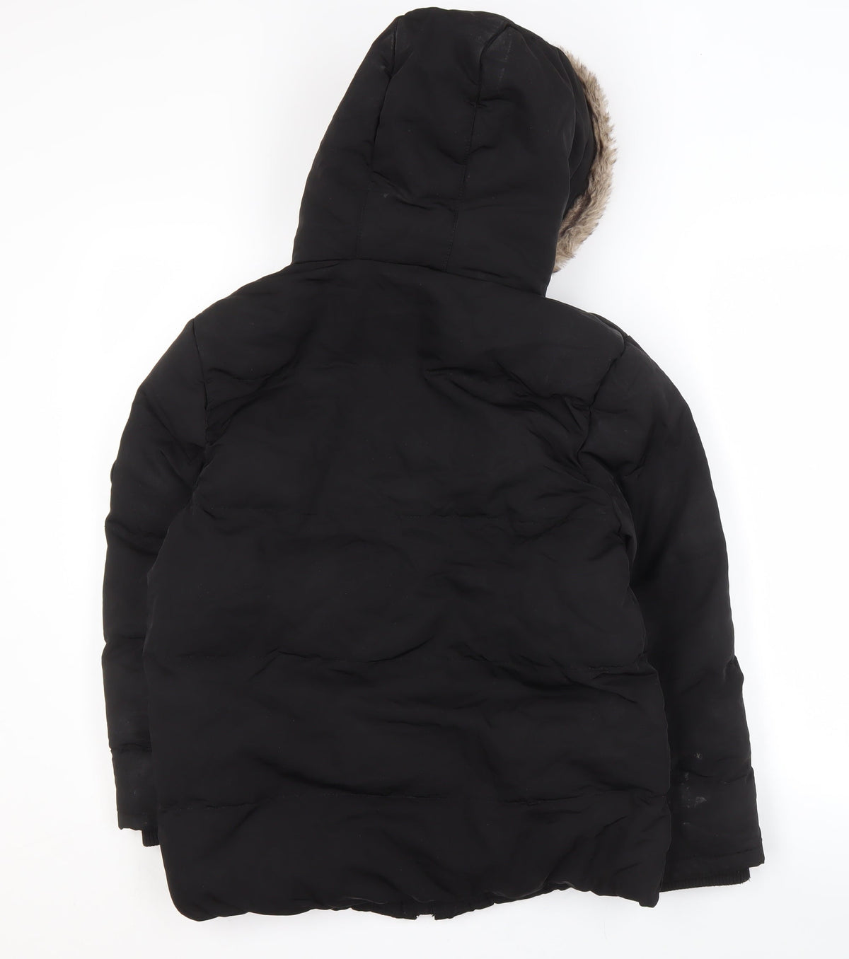 SoulCal & Co Boys Black Puffer Jacket 13 Years Hooded