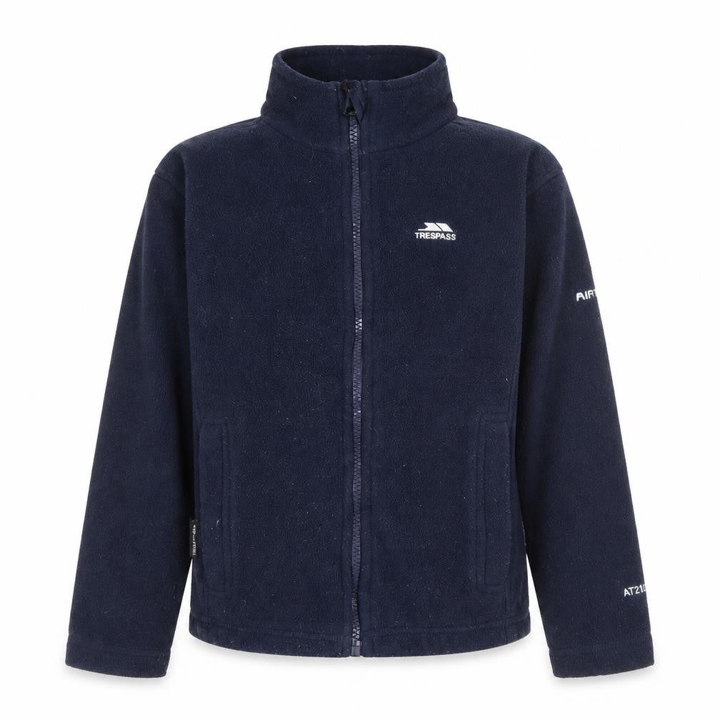 Trespass Boys Blue Fleece Activewear Jacket Size 7-8