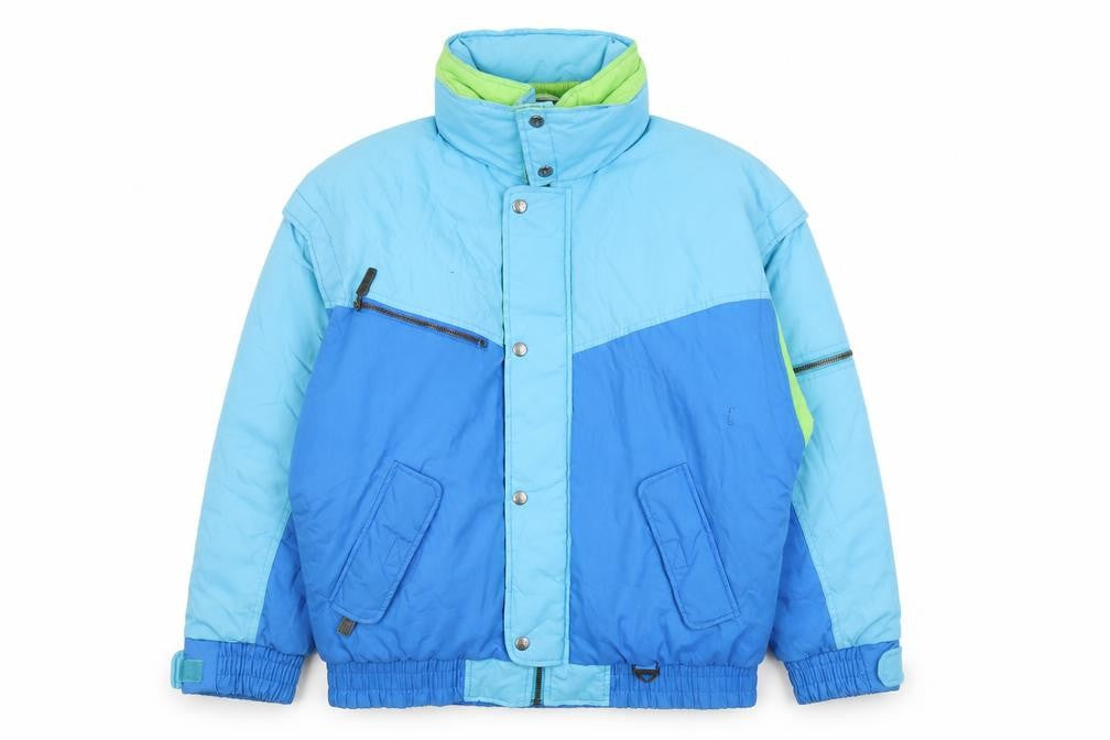 Olympus Sport Men's Blue Puffer Jacket Size 34