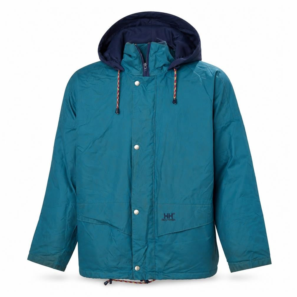 Helly Hansen Men's XS Green Waterproof Rain Jacket