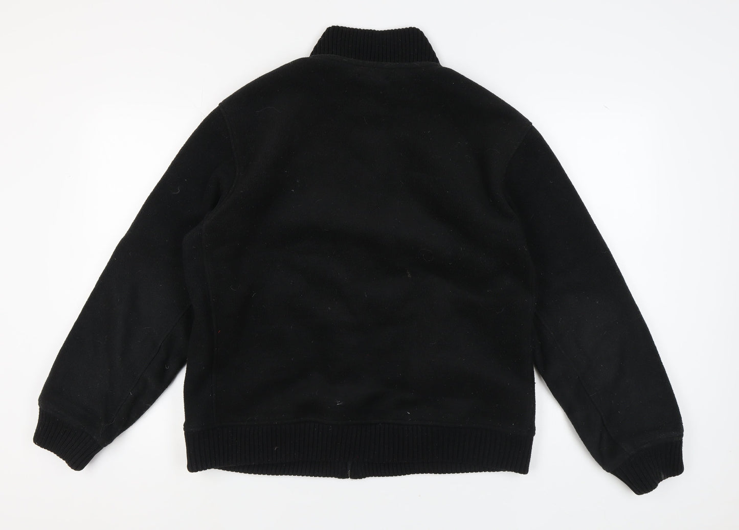 Dunnes Men's Black Fleece Jacket - Large, Casual Wear