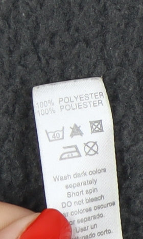 Dunnes Men's Black Fleece Jacket - Large, Casual Wear