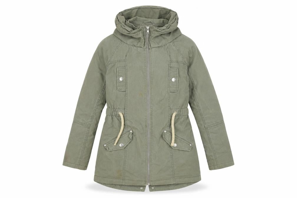 Next Girls Green Parka Jacket 11 Years