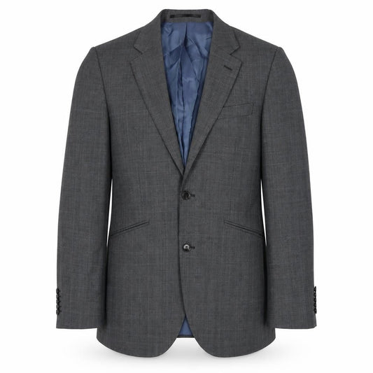 John Lewis Men's Grey Check Blazer, Size 38R, Wool