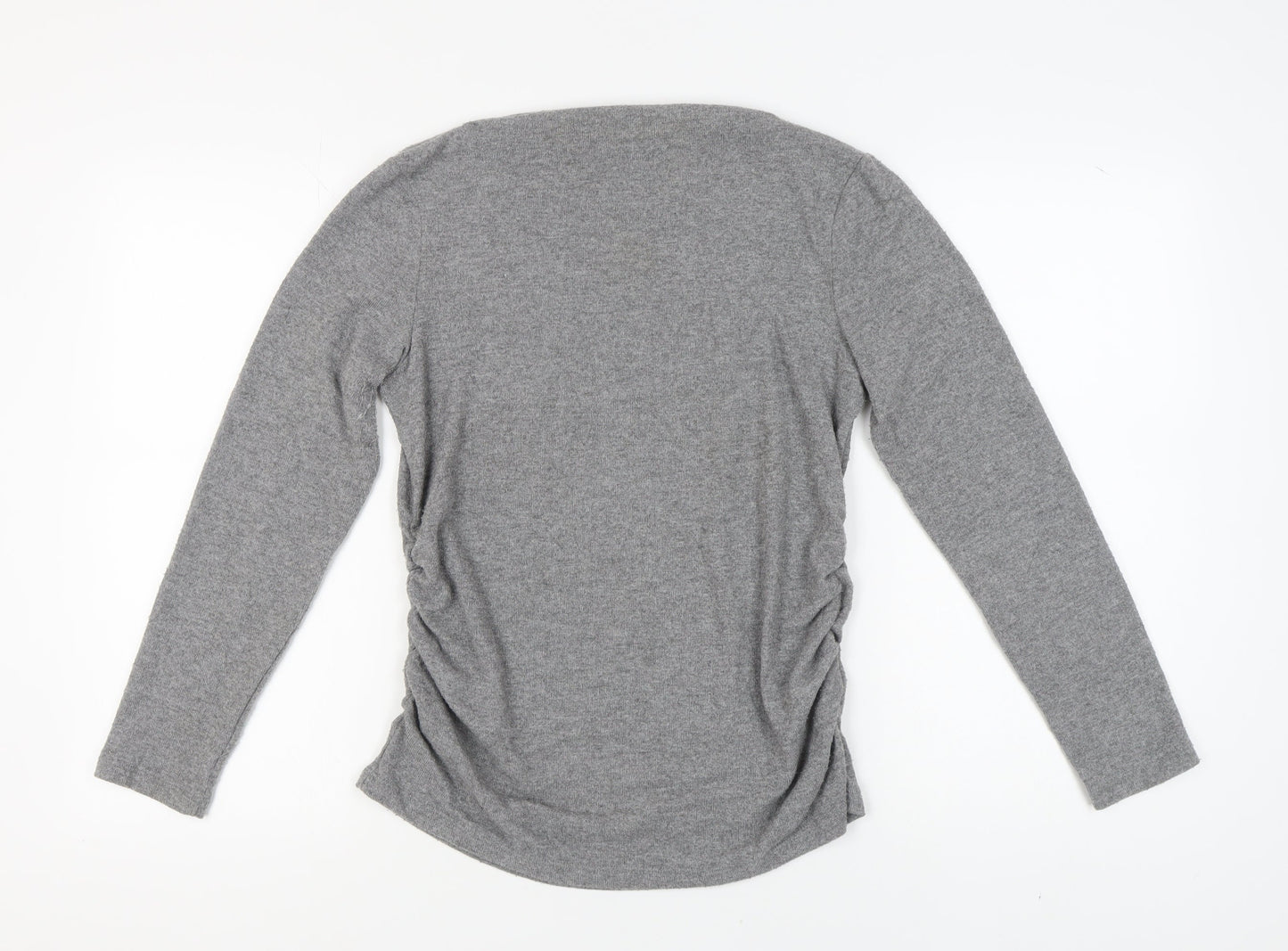 C&A Women's Grey Knit Jumper Size L