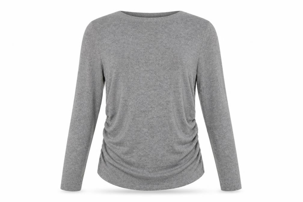 C&A Women's Grey Knit Jumper Size L