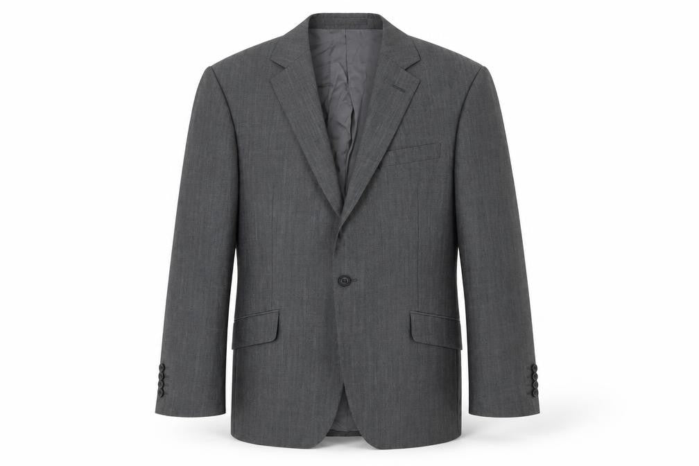 Richard James Grey Wool Blazer, Men's 40 R Jacket