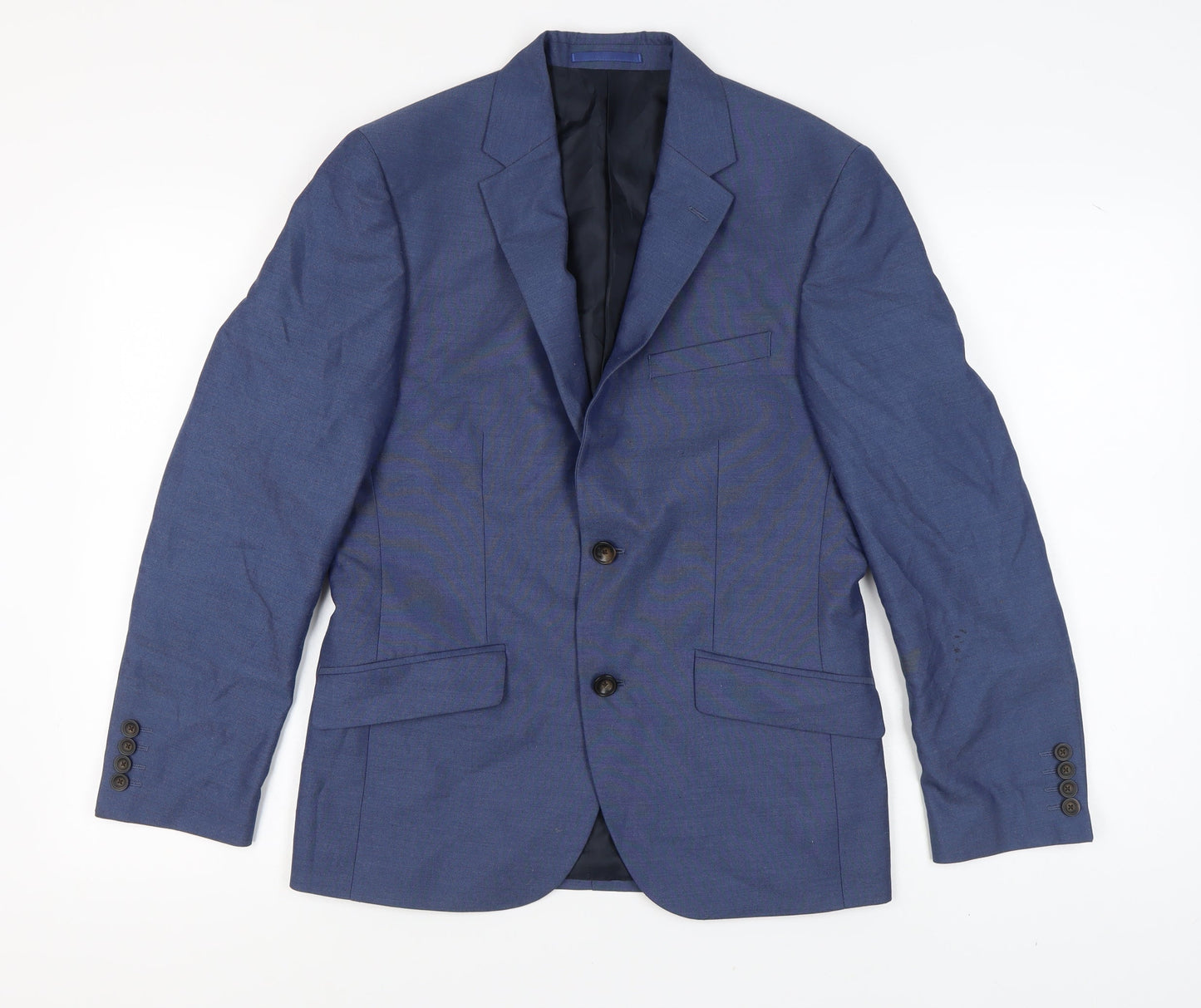 Marks and Spencer Men's Blue Blazer 36 Short