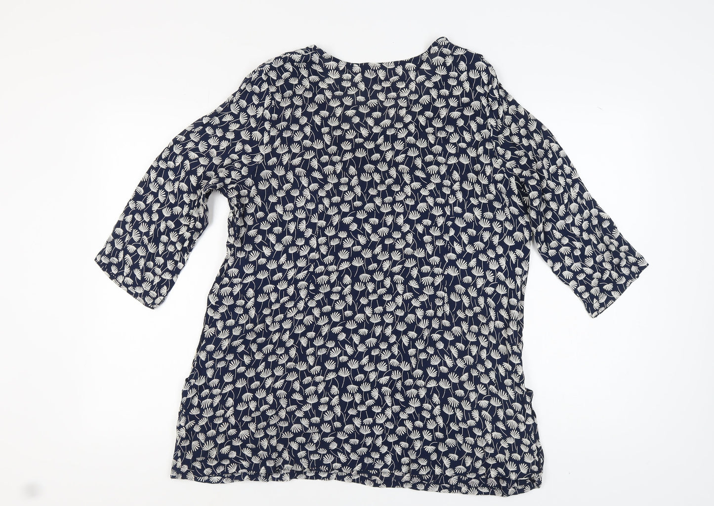 Tara Clothing Women’s Blue Floral Blouse M