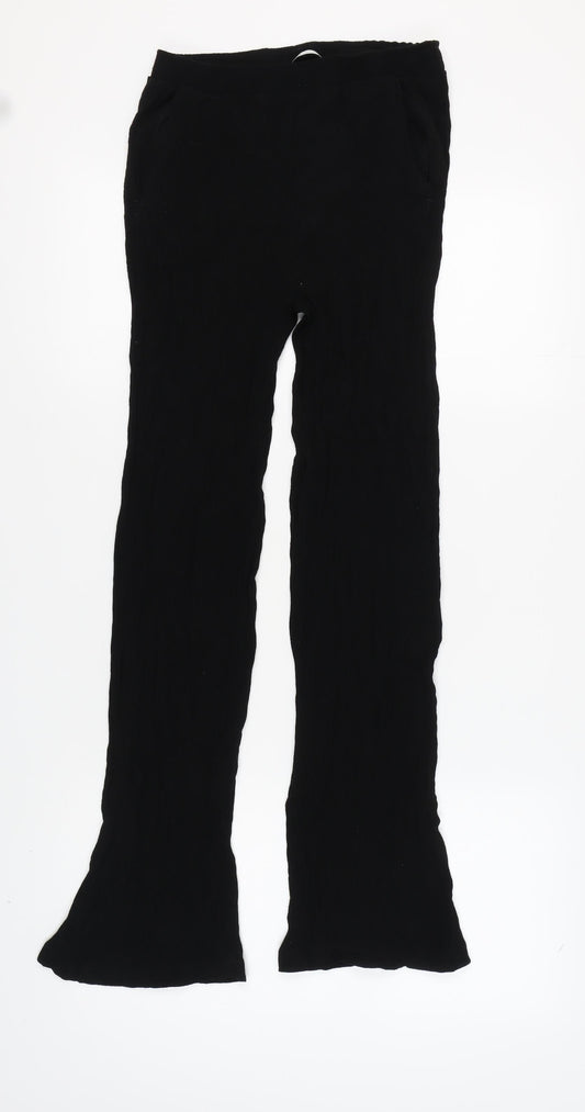 Bershka Women's Black M Trousers