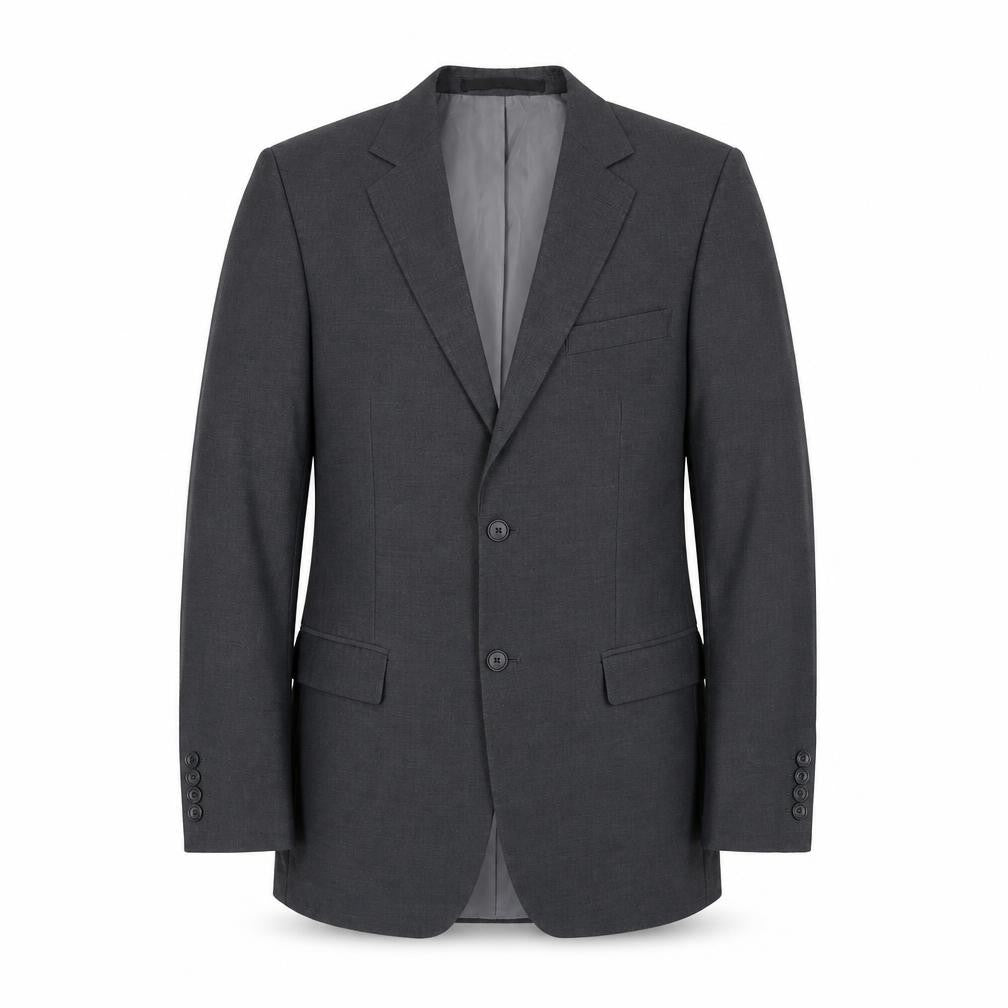 Marks & Spencer Men's Grey Long Blazer, Size 38L