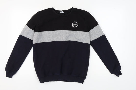 Hype Boys Colourblock Sweatshirt 14 Years Pullover