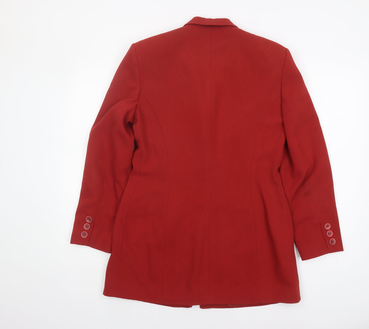 Richards Women's Red Blazer Size 12 Lined