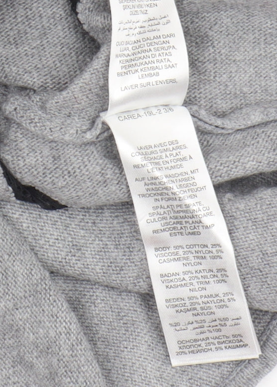 Nine by Savannah Miller Women's Grey Pullover Jumper Size 18