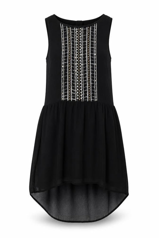 Next Women's Black Sleeveless Dress Size 10