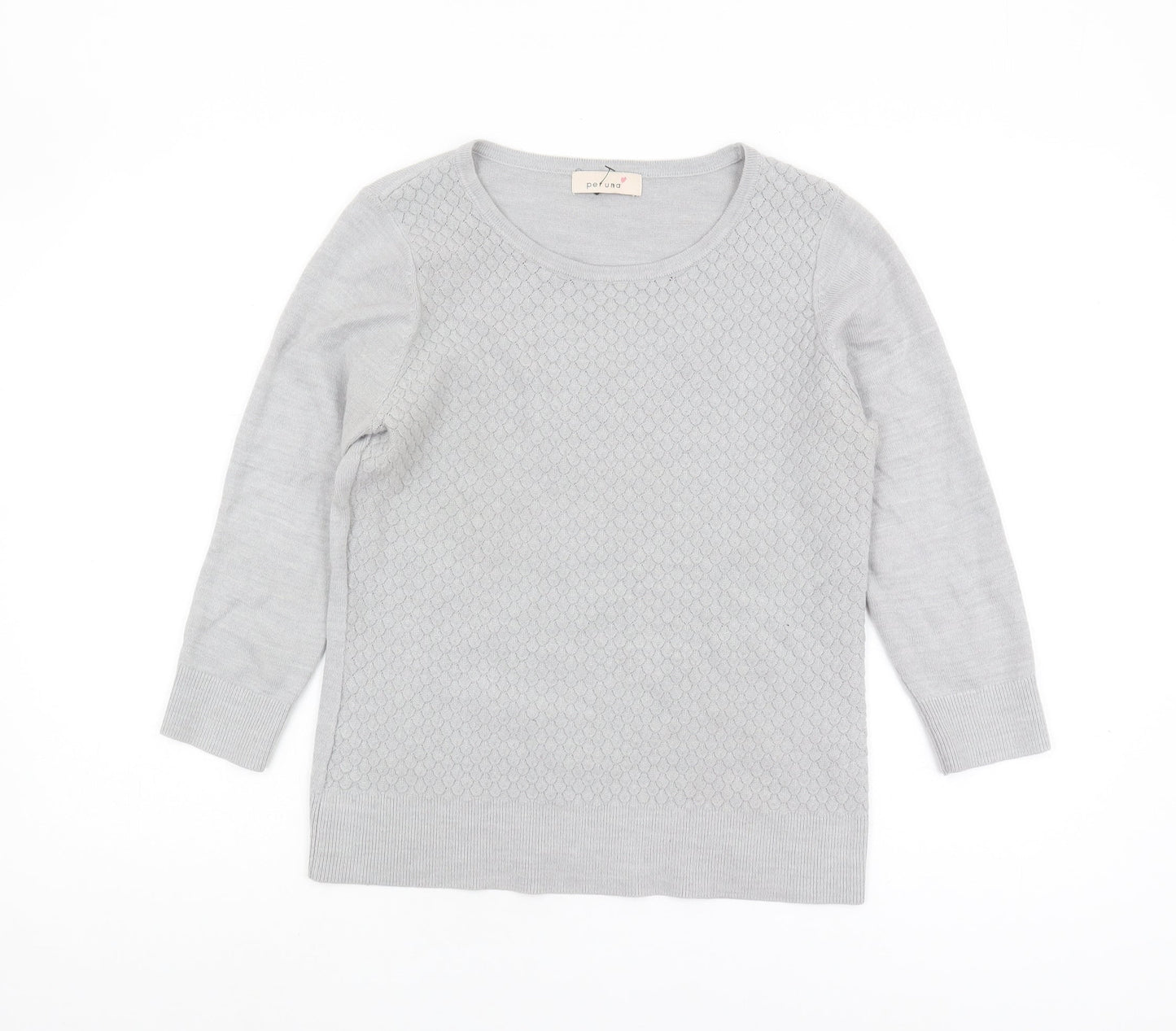 Marks and Spencer Women's Grey Pullover Jumper Size 10