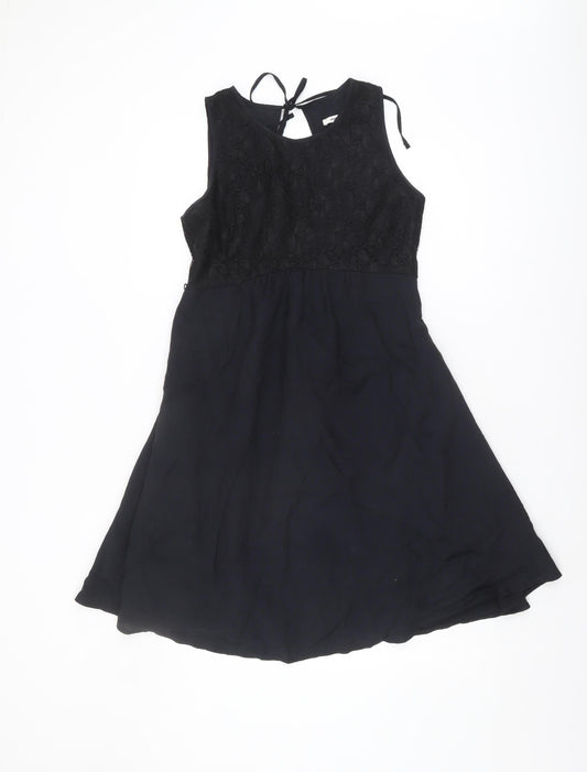 ASOS Maternity Black A-Line Dress Size 10 Women