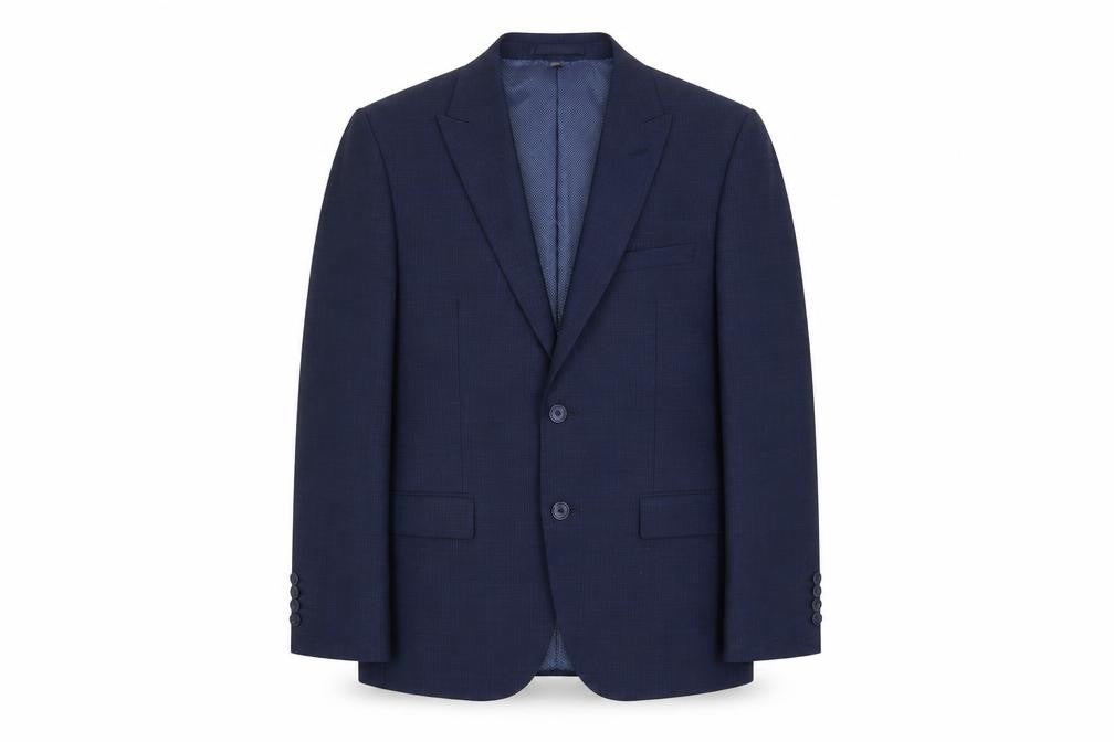 Marks & Spencer Men's Blue Blazer, 40R Formal Jacket