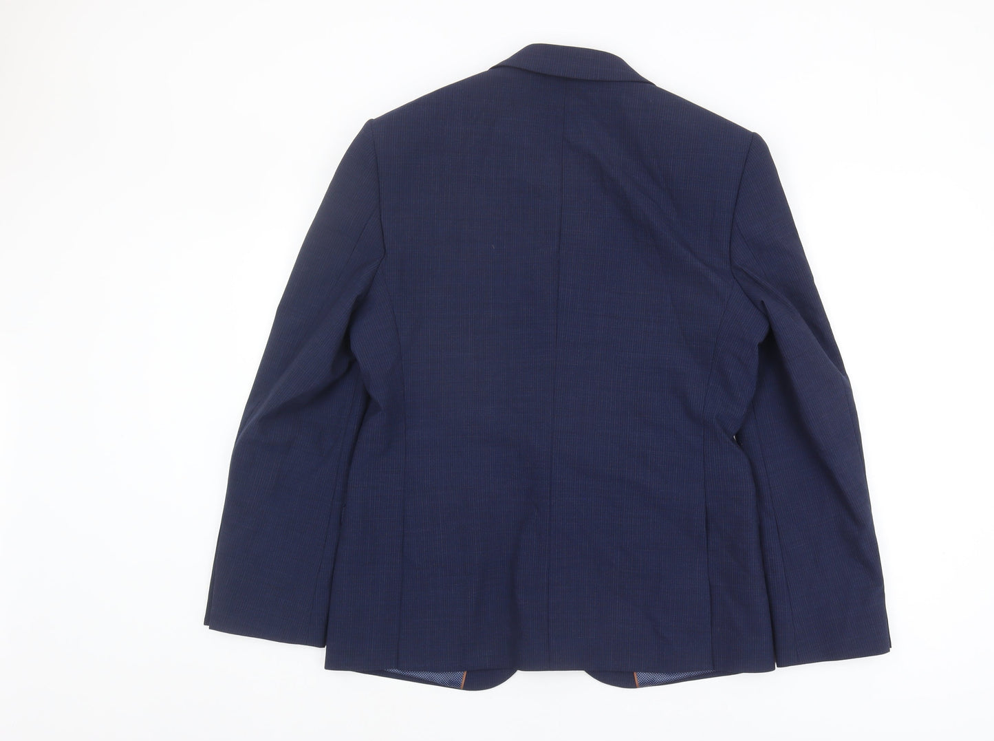 Marks and Spencer Men's Blue Blazer, 40R Formal Jacket