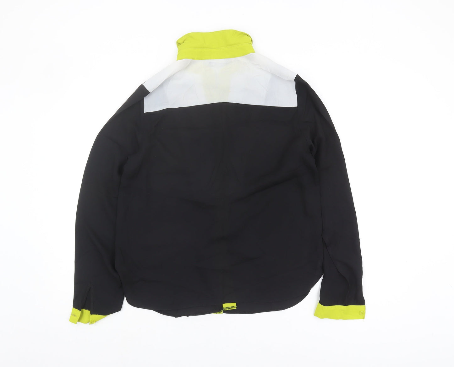Dorothy Perkins Women's Black Colourblock Button-Up Shirt