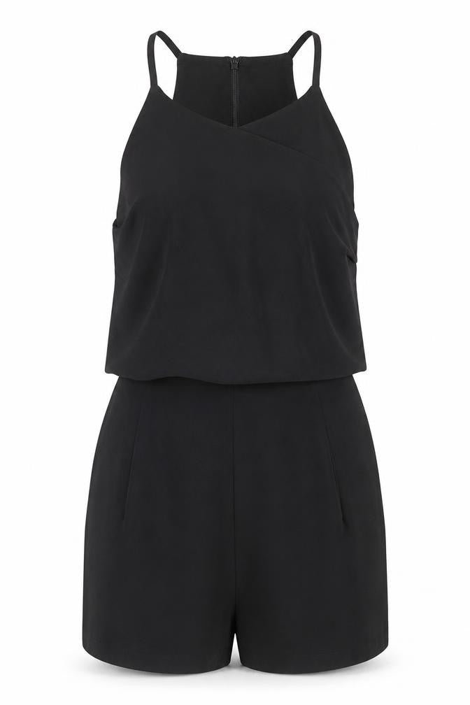 South Women's Black Halter Playsuit Size 12