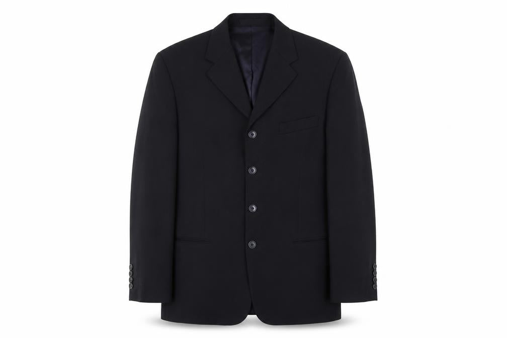 David Moss Men's Blue Blazer 40R Formal Jacket