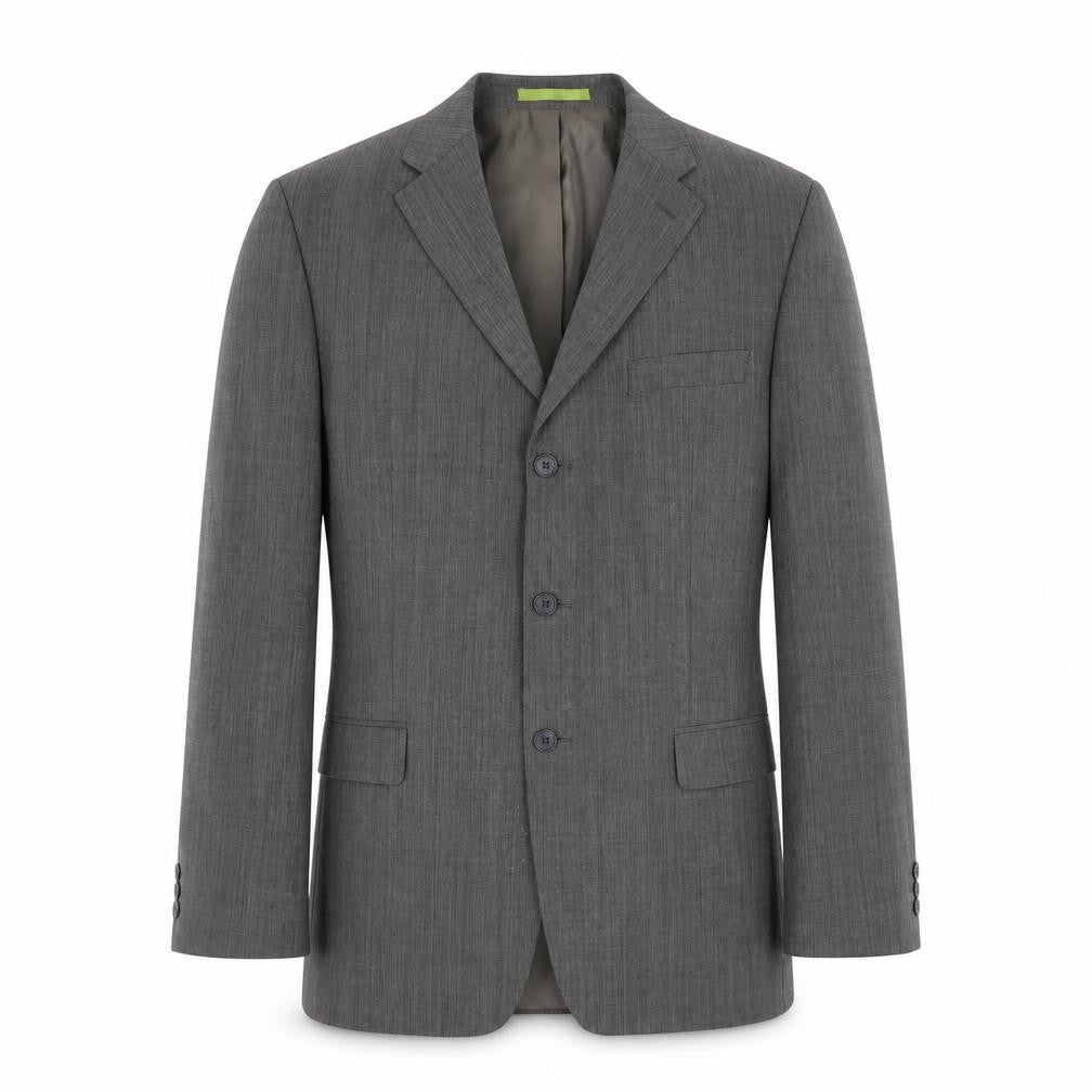 Burton Men's Grey Blazer 42L Long Single-Breasted
