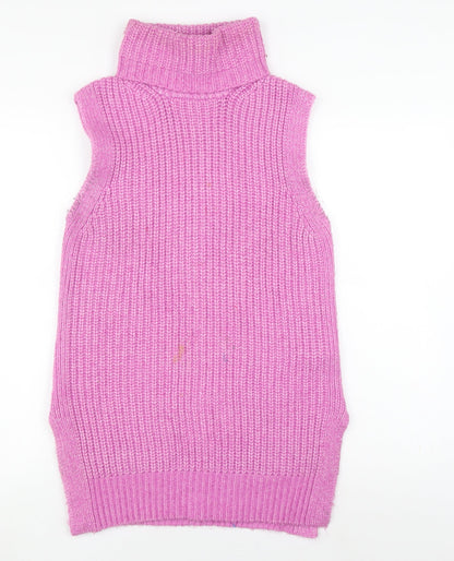 Marks & Spencer Womens Pink Knit Vest XS