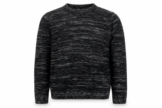 Topman Men's Black S Chunky-Knit Pullover Jumper