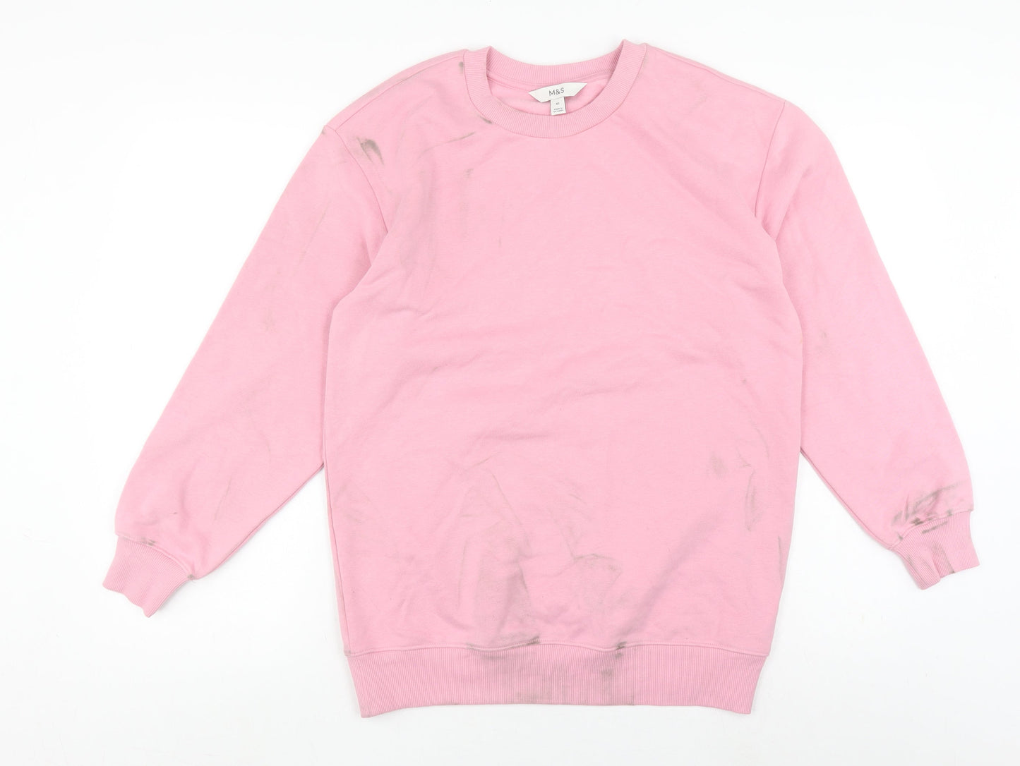 Marks and Spencer Women's Pink XS Sweatshirt