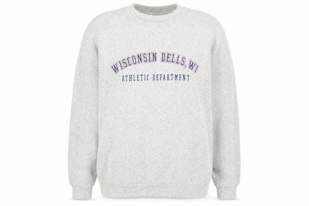 DK Unisex Grey Pullover Jumper, L, Casual College Style