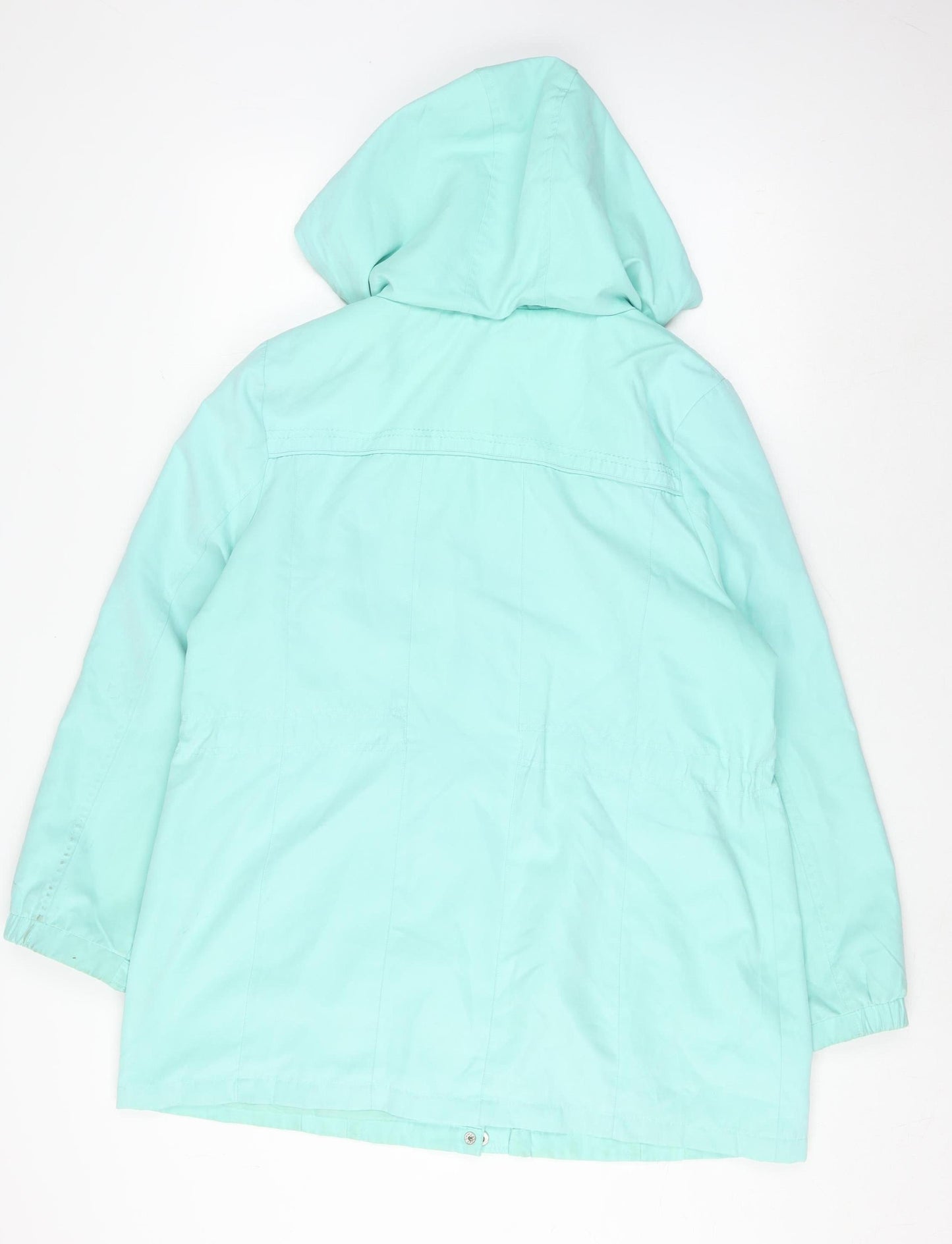 Bm Collection Women's Green Hooded Jacket M